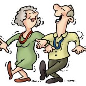 Senior danser