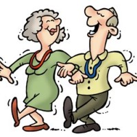 Senior danser